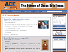 Tablet Screenshot of americanchess.net